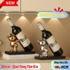 Kệ Rượu Vang Lilys Decor Gấu Đáng Yêu - Thiết Kế Gọn Gàng, Phòng Khách, Giá 187k