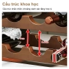 Kệ rượu vang tre sang trọng thiết kế cho phòng khách và quầy bar giảm giá 21% 5
