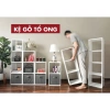 Kệ sách đa năng tổ ong nhiều tầng gỗ bền đẹp, giá rẻ 70.000đ - Dễ lắp ráp 3