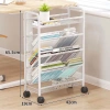 Kệ sách đa năng + xe đẩy lưu trữ đồ, mỹ phẩm - Gọn gàng, FreeShip, giá 289.000đ 2
