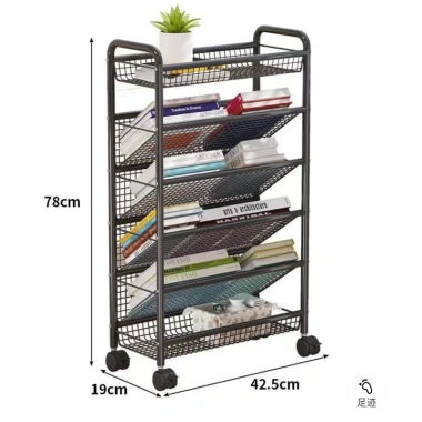 Kệ sách đa năng + xe đẩy lưu trữ đồ, mỹ phẩm - Gọn gàng, FreeShip, giá 289.000đ