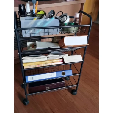 Kệ sách đa năng + xe đẩy lưu trữ đồ, mỹ phẩm - Gọn gàng, FreeShip, giá 289.000đ 7 Kệ sách đa năng + xe đẩy lưu trữ đồ, mỹ phẩm - Gọn gàng, FreeShip, giá 289.000đ 7