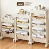 Kệ sách đứng đa năng LoviOffice 9.158 - Giá sách di động bánh xe nhỏ gọn, nhiều ngăn, 585.000 VND 2
