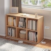 Kệ sách gỗ MDF đa năng 6 ô, chống ẩm, giá chỉ 175.000 VNĐ - Tiện lợi cho phòng 6