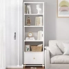 Kệ sách gỗ MDF Melamine Bắc Âu, decor tết phòng ngủ, lắp ghép – 241.000₫ 6