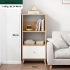 Kệ sách gỗ MDF Melamine Bắc Âu, decor tết phòng ngủ, lắp ghép – 241.000₫ 9