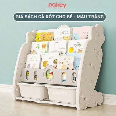 Kệ Sách Nhựa Hoả Tốc Pakey – 2 Ngăn Đồ Chơi, Đa Màu, Dày Bền, Giá Giảm 710.000đ 10