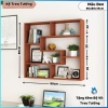 Kệ sách treo tường đa năng nhiều ngăn, giá sách gỗ trang trí phòng ngủ - phòng khách - chỉ 189.000₫ 4