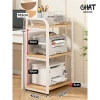 Kệ sắt 2-3 tầng cho máy in, case PC, bếp - bánh xe di động, chịu lực tốt - Chat Decor 295k 4
