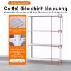 Kệ sắt đa năng ALOVE - Lưu trữ nhà bếp & phòng khách, chịu tải lớn, chống gỉ, giá 219.000₫ 5