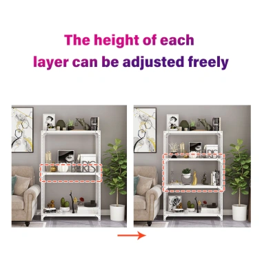 Kệ sắt đa năng ALOVE - Lưu trữ nhà bếp & phòng khách, chịu tải lớn, chống gỉ, giá 219.000₫