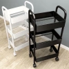 Kệ sắt đa năng cho đồ bỉm sữa và Xe Đẩy Spa lưới thép bánh xe 360 độ - Giá chỉ 84.000₫ 2