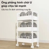 Kệ sắt đa năng cho đồ bỉm sữa và Xe Đẩy Spa lưới thép bánh xe 360 độ - Giá chỉ 84.000₫ 8