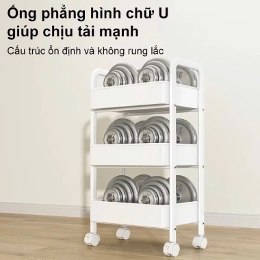 Kệ sắt đa năng cho đồ bỉm sữa và Xe Đẩy Spa lưới thép bánh xe 360 độ - Giá chỉ 84.000₫ 8 Kệ sắt đa năng cho đồ bỉm sữa và Xe Đẩy Spa lưới thép bánh xe 360 độ - Giá chỉ 84.000₫ 8