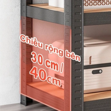 Kệ sắt gỗ đa năng BOENIN – Bền bỉ, giá phải chăng, chỉ 303.050 VND