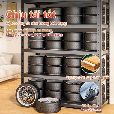 Kệ sắt gỗ đa năng BOENIN – Bền bỉ, giá phải chăng, chỉ 303.050 VND