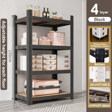 Kệ sắt gỗ đa năng BOENIN – Bền bỉ, giá phải chăng, chỉ 303.050 VND