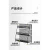 Kệ sắt nhiều lớp giá đựng đồ ăn vặt, gia vị cho bàn ăn, phòng khách - 132.798₫ 8