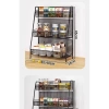Kệ sắt nhiều lớp giá đựng đồ ăn vặt, gia vị cho bàn ăn, phòng khách - 132.798₫ 9
