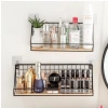Kệ Sắt Treo Tường Đáy Gỗ - Decor Phòng, Giá Để Đồ 80k, Tiện Lợi, Sang Trọng 8