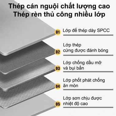 Kệ sắt V Lỗ 3-5 tầng, tải trọng 500kg - Lắp ráp cao cấp, giá ưu đãi 299k 3