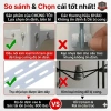 Kệ sắt v lỗ, điều chỉnh độ cao, chịu 500kg, đa năng, phù hợp mọi không gian 3