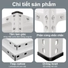 Kệ sắt v lỗ, điều chỉnh độ cao, chịu 500kg, đa năng, phù hợp mọi không gian 5