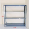 Kệ sắt v lỗ lắp ghép 1.5m x 40cm - 3,4,5 tầng, Giá ưu đãi 467.937₫