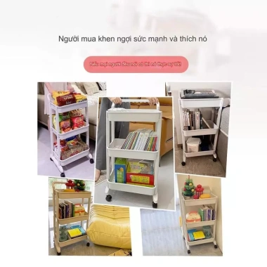 Kệ spa 3 tầng nhựa cao cấp, bánh xe di chuyển, cho bếp và tắm - giá 35k 4 Kệ spa 3 tầng nhựa cao cấp, bánh xe di chuyển, cho bếp và tắm - giá 35k 4