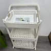 Kệ spa 3 tầng nhựa cao cấp, bánh xe di chuyển, cho bếp và tắm - giá 35k 7