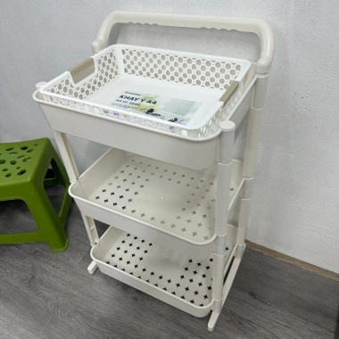 Kệ spa 3 tầng nhựa cao cấp, bánh xe di chuyển, cho bếp và tắm - giá 35k 8 Kệ spa 3 tầng nhựa cao cấp, bánh xe di chuyển, cho bếp và tắm - giá 35k 8