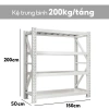 Kệ thép KING GLOBAL chịu lực cao, dày gia cố, lắp đặt dễ dàng, giá tốt 2.887.277 VND 10