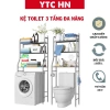 Kệ Toilet INOX 3 Tầng Nhập Khẩu Đa Năng Giá 210.000 VND Giảm Sốc Chống Gỉ Bền Bỉ