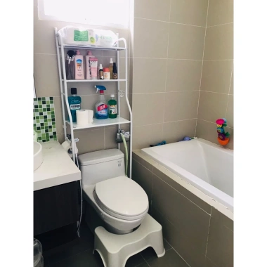 Kệ Toilet INOX 3 Tầng Nhập Khẩu Đa Năng Giá 210.000 VND Giảm Sốc Chống Gỉ Bền Bỉ