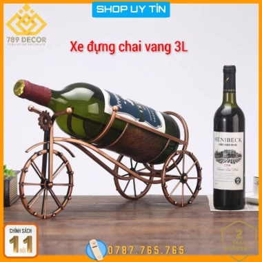 Kệ Trang Trí Chai Rượu Vang 3L - Thiết Kế Lớn, Giá Ưu Đãi 335.000 VNĐ