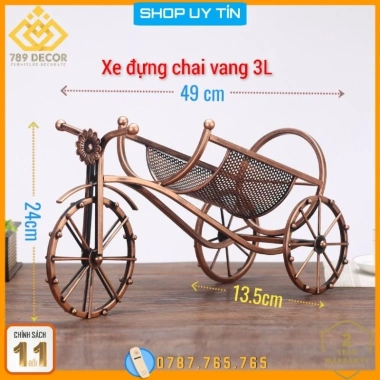 Kệ Trang Trí Chai Rượu Vang 3L - Thiết Kế Lớn, Giá Ưu Đãi 335.000 VNĐ