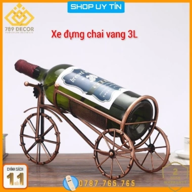 Kệ Trang Trí Chai Rượu Vang 3L - Thiết Kế Lớn, Giá Ưu Đãi 335.000 VNĐ