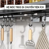 Kệ treo dao thớt inox MKS022 - kệ gia vị dán tường, cắm thìa muỗng - Giá 86.450₫ 7