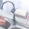 Kệ treo inox 304 đa năng – Đỡ vòi, đựng giẻ rửa bát, gọn gàng, tiện dụng, chỉ 24.900₫ 5