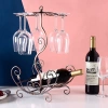 Kệ treo ly rượu Pehouse khung kim loại mạ vàng đồng, kèm kệ 2 chai - Giá ưu đãi 299.000đ 9