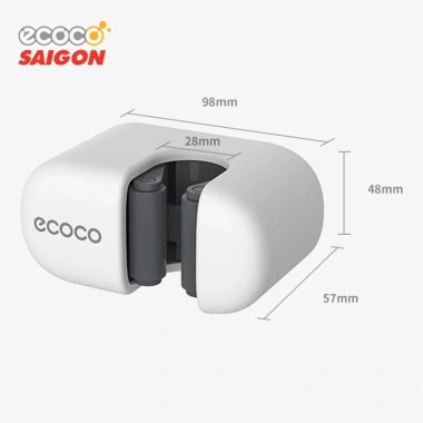 Kệ treo máy sấy tóc dán tường Dyson - Kệ nhà tắm Ecoco E2.208, tiết kiệm không gian, 49.000₫ 9