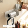 Kệ Treo Máy Sấy Tóc Dán Tường HYGGE – Ống Cắm Lược, Giá Nhựa Gài, Không Cần Khoan, 115.000đ 5