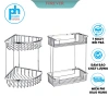 Kệ treo nhà tắm inox SUS 304 cao cấp - Kệ thẳng và góc, chịu nước, giá chỉ 199.000đ