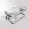 Kệ treo nhà tắm inox SUS304 chịu lực, dính tường, kèm bộ vít nở – Giá chỉ 172.000₫ 3