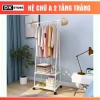Kệ Treo Quần Áo Chữ A 2 Tầng Bánh Xe, Khung Thép Carbon Siêu Bền - HGHOME 159.000₫ 4