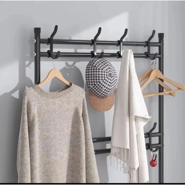 Kệ treo quần áo đa năng kết hợp giá để giày dép tiện lợi, chỉ 99.000₫ giảm giá 2