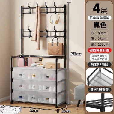 Kệ treo quần áo đa năng kết hợp giá để giày dép tiện lợi, chỉ 99.000₫ giảm giá 8