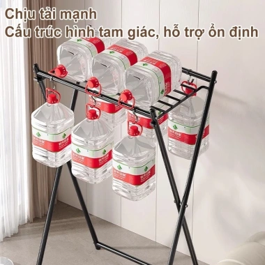 Kệ Treo Quần Áo Gấp Gọn Thép Cac Bon - Sào Phơi Đồ Thông Minh, Giá Phơi, 269.000đ 4