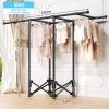 Kệ Treo Quần Áo Gấp Gọn Thép Cac Bon - Sào Phơi Đồ Thông Minh, Giá Phơi, 269.000đ 9