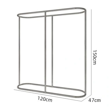 Kệ Treo Quần Áo Inox Siêu Chắc Chắn, Giá ưu đãi 430.000 cho shop thời trang